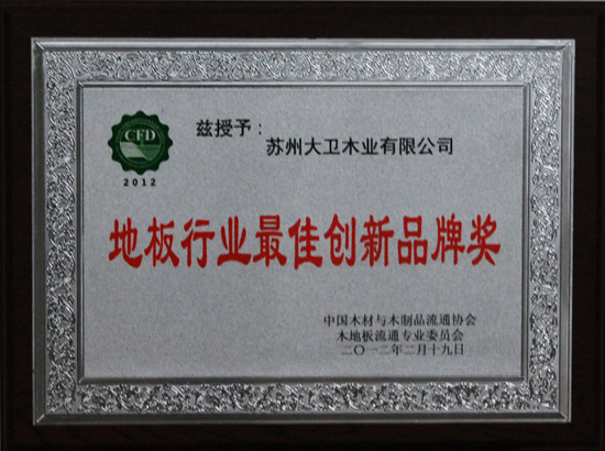 大卫荣获“地板行业最佳创新品牌奖”.jpg